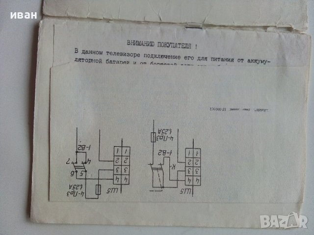 Стари инструкции за експлоатация на уреди., снимка 14 - Други ценни предмети - 40351709