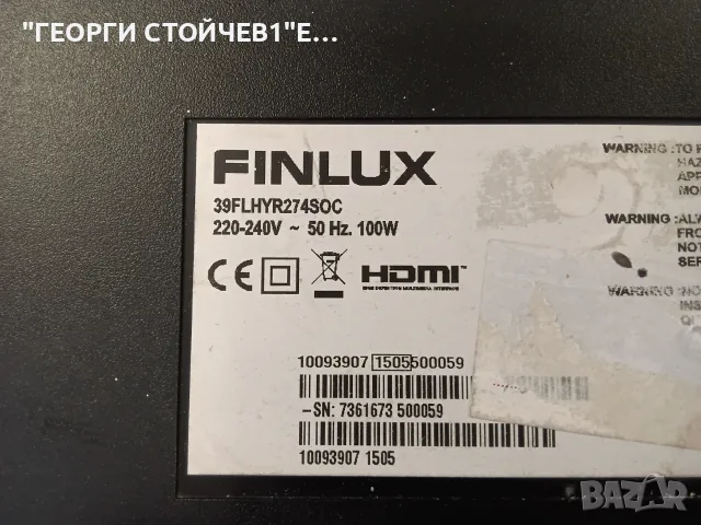 FINLUX  39FLHYR274SOC    17MB951M 17IPS20   VES390UNDA-01
