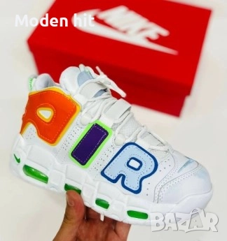 Nike Air More Uptempo дамски кецове висок клас реплика, снимка 2 - Кецове - 51662895