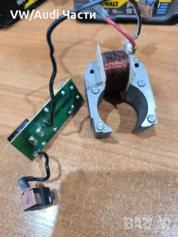 Статор с прекъсвач за виброшлайф Einhell TC-OS 1520, снимка 4 - Резервни части за машини - 48091317