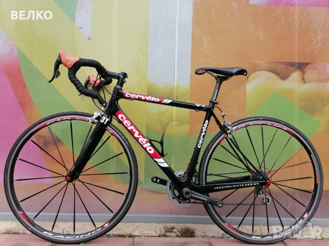 Шосеен велосипед Carvelo RS 3 - 28" , Carbon , 2x10 * 7кг , Full Campagnolo ,Като ново 