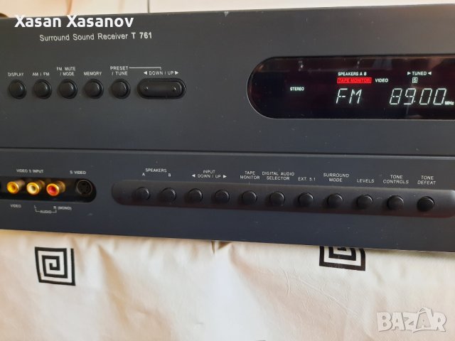 NAD T 761 , снимка 6 - Ресийвъри, усилватели, смесителни пултове - 30159332