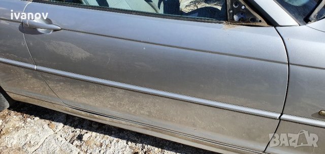 Предни врати лява дясна предна врата за бмв е46 купе кабрио bmw e46 coupe cabrio titansilber