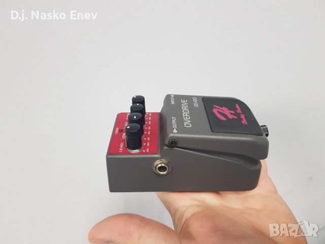Harley Benton OD-100 Overdrive Guitar Pedal - овердрайв педал за ел китара /КАТО НОВ/, снимка 3 - Китари - 36675518