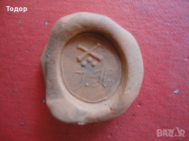 Офицерски артилерийски бронзов печат 6, снимка 7 - Колекции - 40164769