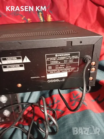 Original.. pioneer CT 757 ...., снимка 8 - Декове - 56347749