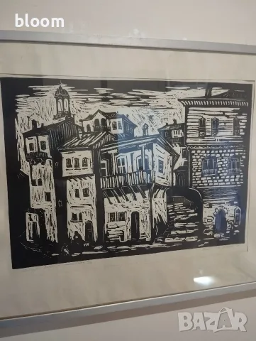 Линогравюра Сашо Филев 