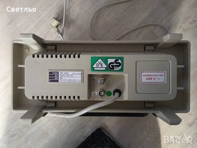 осцилоскоп Philips PM3206 Oscilloscope, снимка 3 - Друга електроника - 54198057