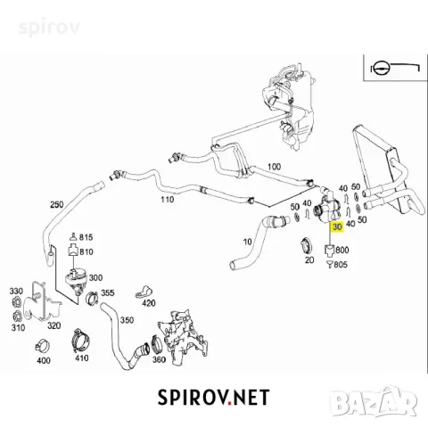 Kлапан парно (Дуовентил) OE Mercedes W211 W219 A2118320584, снимка 6 - Части - 55745511