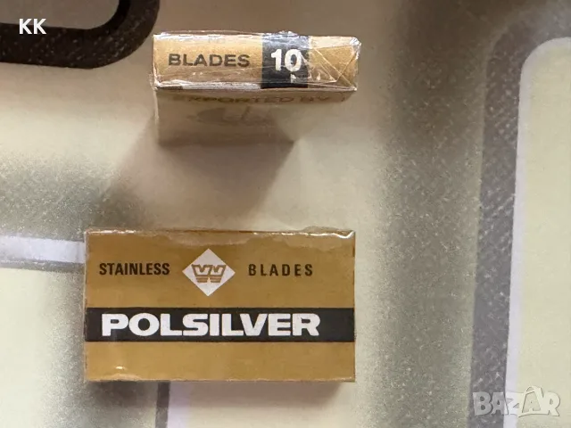 Ножчета за бръснене "POLSILVER" полски нови 