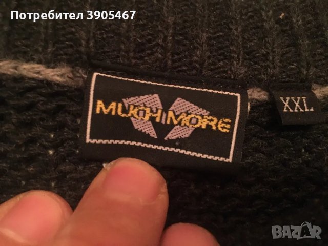 Голям ЗИМЕН пуловер 3XL, снимка 4 - Пуловери - 48152755