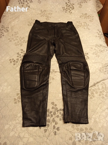 Голям кожен мотопанталон