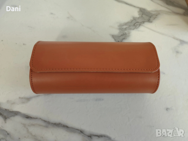 Калъф за часовници от кожа с 3 слота., снимка 3 - Други - 53100669