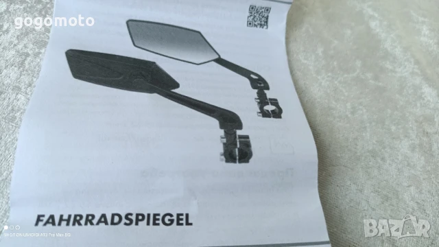Огледала комплект за мотор и колело, мото вело огледала комплект , снимка 9 - Части за велосипеди - 51332545