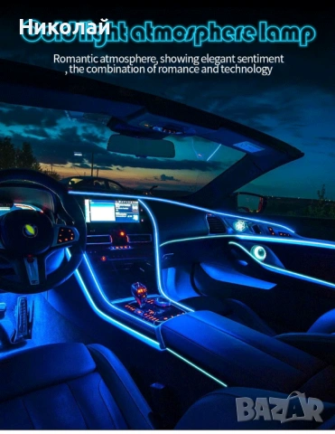 LGB LED лента за декорация на автомобил, снимка 5 - Аксесоари и консумативи - 53267938