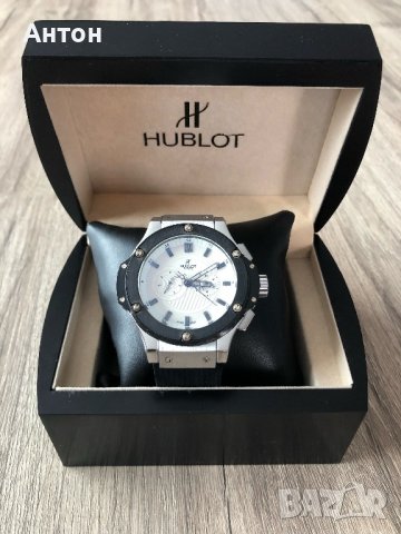 Продавам HUBLOT Модел Часовникът е ,изработен от висококачествени материали, с напълно функциониращи, снимка 4 - Мъжки - 40196153