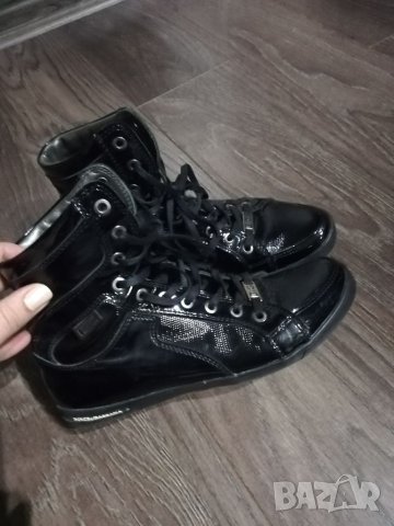 Дамски ботуши кебинки D&G номер 37, снимка 2 - Дамски боти - 39459615