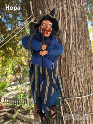 Висяща Баба Яга 50см., снимка 5 - Декорация за дома - 52263960