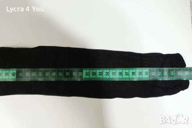 Identic S/M 20 den нови черни силиконови чорапи, снимка 11 - Бельо - 52701281