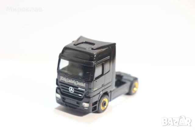HERPA H0 1/87 MERCEDES BENZ ACTROS ВЛЕКАЧ МОДЕЛ КАМИОН, снимка 8 - Колекции - 50687089