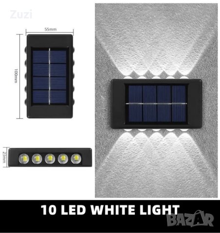 Соларни лед лампи за стена