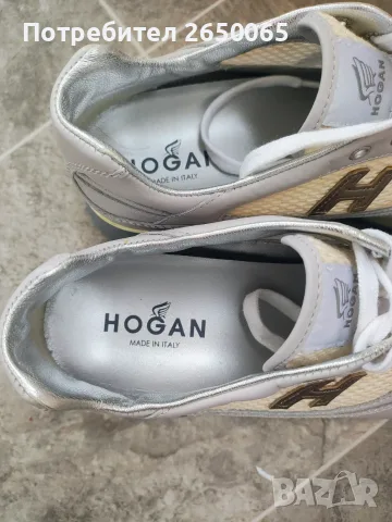 Дамски орг.маратонки HOGAN естествена кожа размер 37, снимка 5 - Маратонки - 55825501