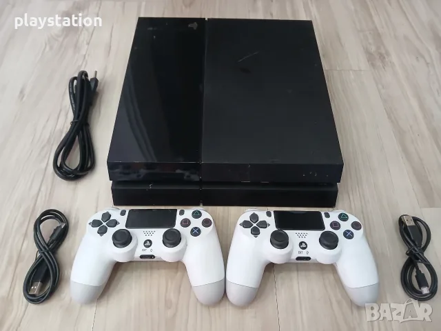 PlayStation 4 (PS4) 500GB + Дигитални игри + 2 НОВИ джойстика, снимка 2 - PlayStation конзоли - 55051709