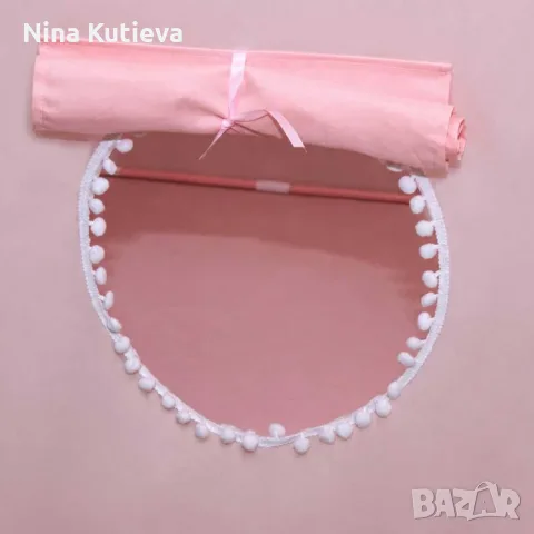 Розова детска палатка къща за стая, снимка 9 - Играчки за стая - 56340631