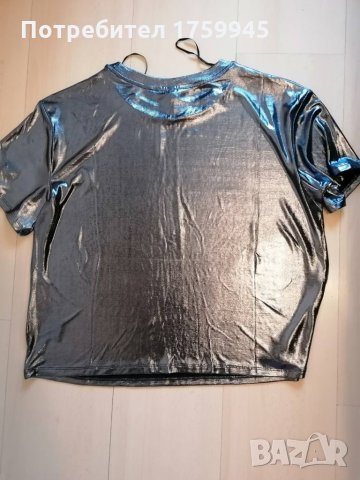 Елегантна блуза тениска H&M , снимка 3 - Тениски - 34426246