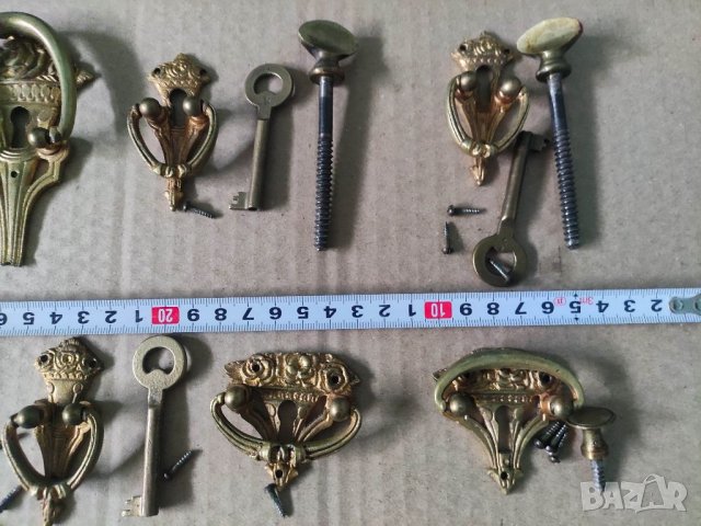 Продавам стари метални дръжки, снимка 3 - Други стоки за дома - 38677720