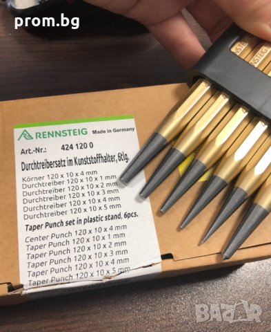 избивачи, секачи, дорници, център, длета, немски, внос от Германия, RENNSTEIG , снимка 12 - Други инструменти - 30873486