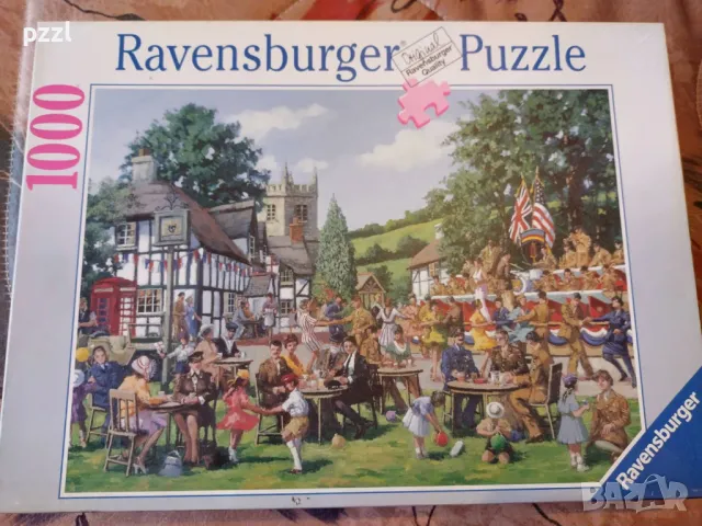 [неналичен] Пъзел "In the mood" Alan King 2001г. Ravensburger 1000 части, снимка 1