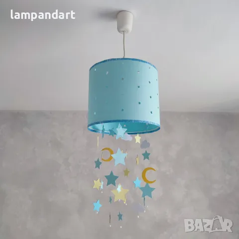 Полилей за детска стая със звездички и луна, снимка 2 - Други - 38970185