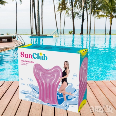 Надуваем дюшек "Ангелски крила", снимка 5 - Други стоки за дома - 52093736