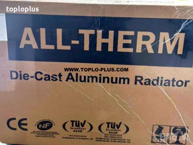 Алуминиеви радиатори ALL TERM CAL-C, снимка 3 - Радиатори - 40352563