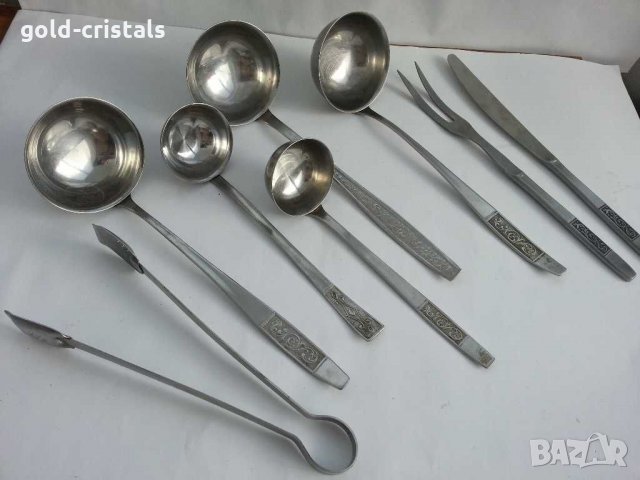 Руски черпаци нож вилица щипка 