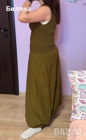 Нова рокля Зара- Л размер, снимка 4 - Рокли - 52969556