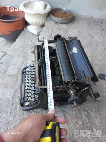 СТАРА ПИШЕЩА МАШИНА КОНТИНЕНТАЛ, снимка 6 - Антикварни и старинни предмети - 54098135