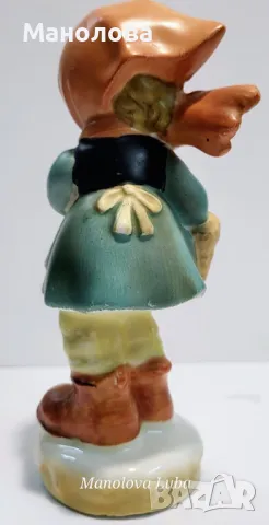 Статуетка на момиче в стил Hummel., снимка 4 - Колекции - 47819467