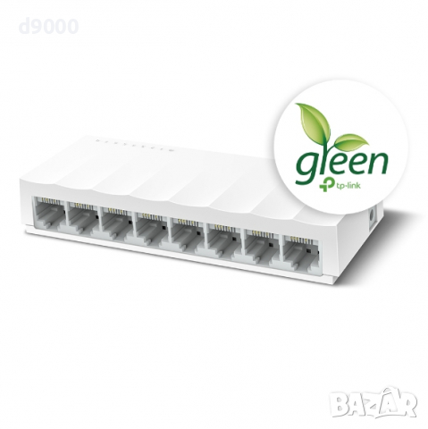 TP-LINK 8 Портов Switch / Комутатор / Суич - LS1008 - 8 Ports, снимка 2 - Суичове - 36479492