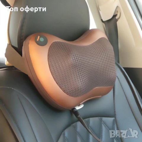 Масажираща възглавница , Шиацу масажор, снимка 2 - Масажори - 42067968