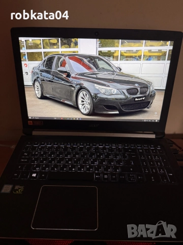 Лаптоп-Acer Aspire A715-71G, снимка 2 - Лаптопи за дома - 56180509