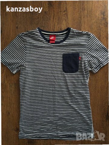 Nike T-Shirt TopStripe - страхотна мъжка тениска КАТО НОВАА, снимка 5 - Тениски - 33709787