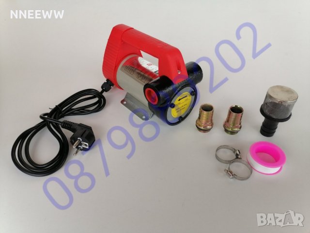 Помпа за трансфер  източване на гориво 220волта, снимка 4 - Аксесоари и консумативи - 31771352