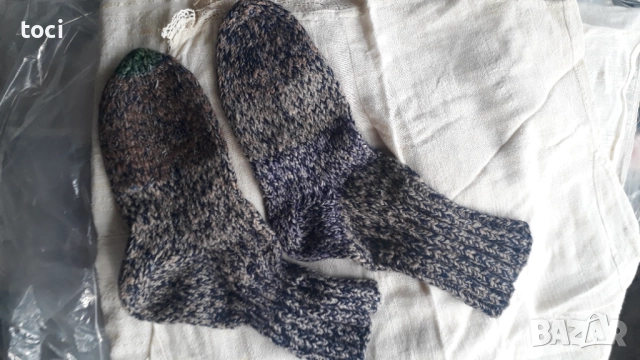 17 лв-5 чифта автентични Ръчно плетени Гети терлици нови , снимка 3 - Други - 52409826
