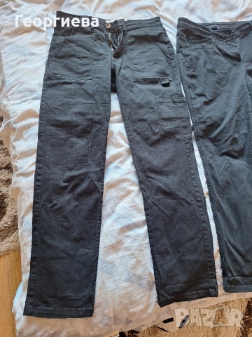 Продавам два дамски черни панталона H&M  и Cecil