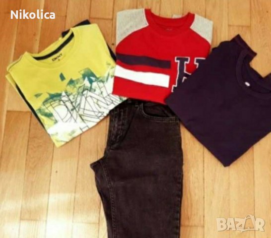 СALVIN КLEIN,DKNY,Tommy HILFIGER ,LCW за 12 г.момче в идеален вид, снимка 4 - Детски Блузи и туники - 29828955