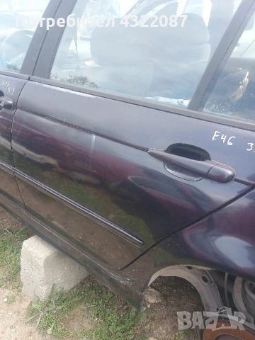 Врата / Врати  БМВ / BMW E46 2.0 D 136к.с., снимка 7 - Части - 54226773