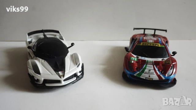 Bburago Shell Racing Ferrari Bluetooth - Мащаб 1:41, снимка 5 - Колекции - 50504534