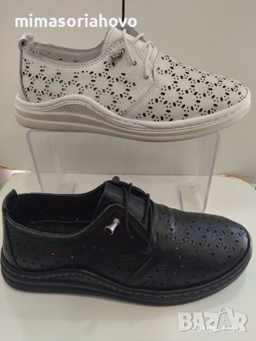 Дамски обувки-естествена кожа 6430, снимка 1